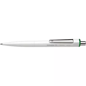   Golyóstoll, 0,5 mm, nyomógombos, SCHNEIDER "K3 Biosafe", zöld