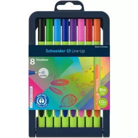   Tűfilc készlet, 0,4 mm, SCHNEIDER "Line-Up", 8 különböző szín