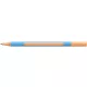 Golyóstoll, 0,7 mm, kupakos, SCHNEIDER "Slider Edge XB Pastel", barack