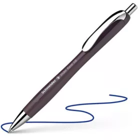   Golyóstoll, 0,7 mm, nyomógombos, SCHNEIDER "Slider Rave XB", szilva lila