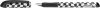 Töltőtoll, 0,5 mm, SCHNEIDER "Voice", fekete kockás