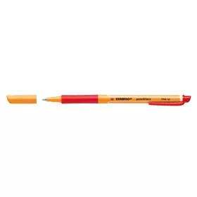 Rollertoll, 0,5 mm, STABILO "PointVisco", piros