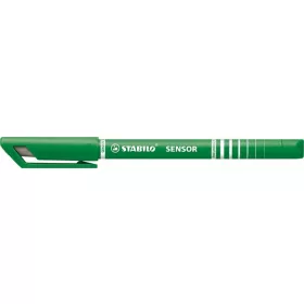 Tűfilc, 0,3 mm, STABILO "Sensor", zöld