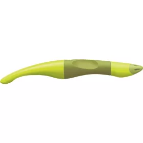 Rollertoll, 0,5 mm, balkezes, zöld tolltest, STABILO "EASYoriginal Start", kék