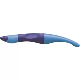 Rollertoll, 0,5 mm, jobbkezes, kék tolltest, STABILO "EASYoriginal Start", kék