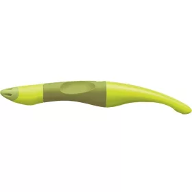 Rollertoll, 0,5 mm, jobbkezes, zöld tolltest, STABILO "EASYoriginal Start", kék