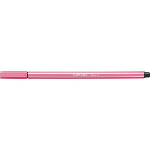 Rostirón, 1 mm, STABILO "Pen 68", halvány rózsaszín