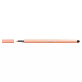 Filctoll, 1 mm, STABILO "Pen 68", világos testszínű