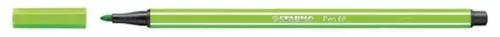 Filctoll, 1 mm, STABILO "Pen 68", világoszöld