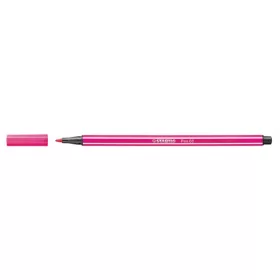 Filctoll, 1 mm, STABILO "Pen 68", rózsaszín