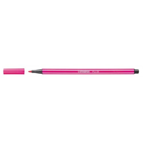 Rostirón, 1 mm, STABILO "Pen 68", rózsaszín