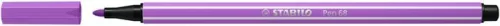 Filctoll, 1 mm, STABILO "Pen 68", szilva