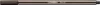 Filctoll, 1 mm, STABILO "Pen 68", kávébarna