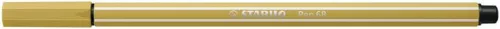 Filctoll, 1 mm, STABILO "Pen 68", khaki