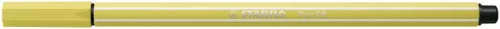 Filctoll, 1 mm, STABILO "Pen 68", mustár