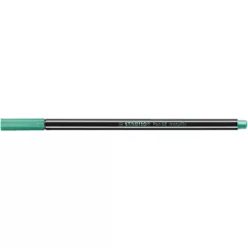 Filctoll, 1,4 mm, STABILO "Pen 68 metallic", metálzöld