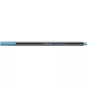Filctoll, 1,4 mm, STABILO "Pen 68 metallic", metálkék
