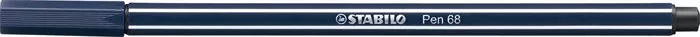 Filctoll, 1 mm, STABILO "Pen 68", éj szürke