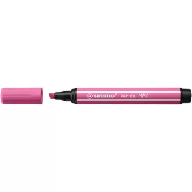 Filctoll, 1-5 mm, vágott hegy, STABILO "Pen 68 MAX", napraforgó