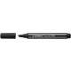 Filctoll, 1-5 mm, vágott hegy, STABILO "Pen 68 MAX", fekete