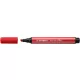 Filctoll, 1-5 mm, vágott hegy, STABILO "Pen 68 MAX", piros