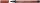 Rostirón, 1-5 mm, vágott hegy, STABILO "Pen 68 MAX", vörösbarna