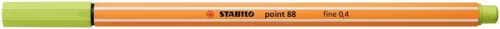 Tűfilc, 0,4 mm, STABILO "Point 88", lime zöld