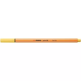 Tűfilc, 0,4 mm, STABILO "Point 88", világossárga