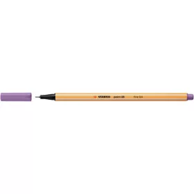 Tűfilc, 0,4 mm, STABILO "Point 88", szürkéslila
