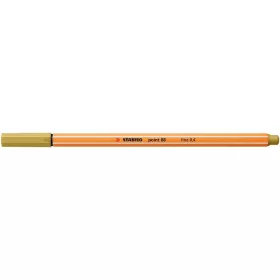 Tűfilc, 0,4 mm, STABILO "Point 88", khaki