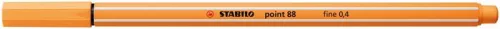 Tűfilc, 0,4 mm, STABILO "Point 88", papaya