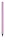 Ceruza, metál pink, rózsaszín SWAROVSKI® kristállyal, 14 cm, ART CRYSTELLA®