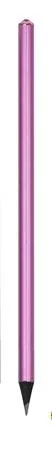 Ceruza, metál pink, rózsaszín SWAROVSKI® kristállyal, 14 cm, ART CRYSTELLA®