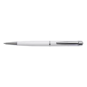   Golyóstoll, fehér "Lille Pen", fehér SWAROVSKI® kristállyal, 14cm, ART CRYSTELLA®