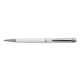 Golyóstoll, fehér "Lille Pen", fehér SWAROVSKI® kristállyal, 14cm, ART CRYSTELLA®