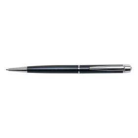   Golyóstoll, fekete "Lille Pen", fehér SWAROVSKI® kristállyal, 14cm, ART CRYSTELLA®