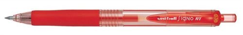 Zseléstoll, 0,25 mm, nyomógombos, UNI "UMN-138 Signo RT", piros