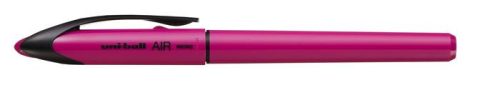 Rollertoll, 0,25-0,5 mm, rózsaszín tolltest, UNI "UBA-188-M Air", kék