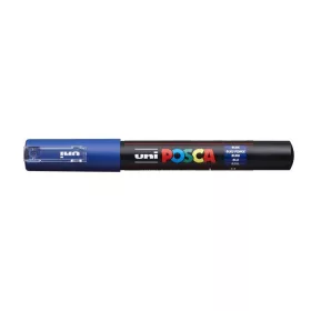 Dekormarker, 0,7-1,0 mm, UNI "Posca PC-1M", kék