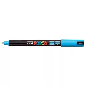   Dekormarker, 0,7 mm, UNI "Posca PC-1MR", világoskék