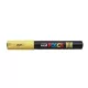 Dekormarker, 0,7-1,0 mm, UNI "Posca PC-1M", sárga