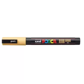 Dekormarker, 0,9-1,3 mm, UNI "Posca PC-3M", barack