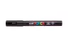 Dekormarker, 0,9-1,3 mm, UNI "Posca PC-3M", fekete