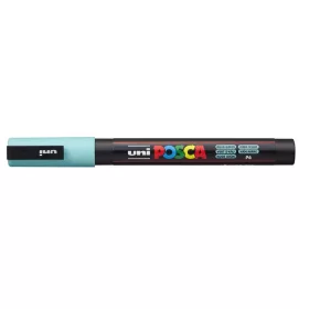   Dekormarker, 0,9-1,3 mm, UNI "Posca PC-3M", tengerzöld