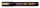 Dekormarker, 1,8-2,5 mm, UNI "Posca PC-5M", arany