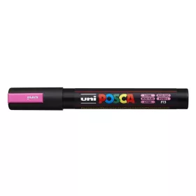   Dekormarker, 1,8-2,5 mm, UNI "Posca PC-5M", fluor rózsaszín
