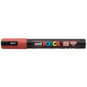   Dekormarker, 1,8-2,5 mm, UNI "Posca PC-5M", rubin vörös