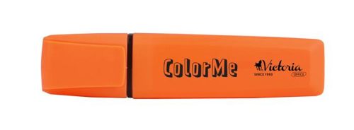 Szövegkiemelő, 1-5 mm, VICTORIA OFFICE, "ColorLine", narancssárga
