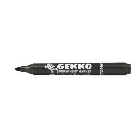   Alkoholos marker, 1-3 mm, kúpos, VICTORIA OFFICE, "Gekko", fekete