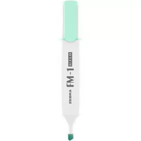   Szövegkiemelő, 3,5 mm, ZEBRA "FM-1 Mild", kékeszöld
